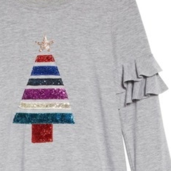 SOLD Truly Me Girl Glitter Tree Holiday Dress - Picture 3 of 8